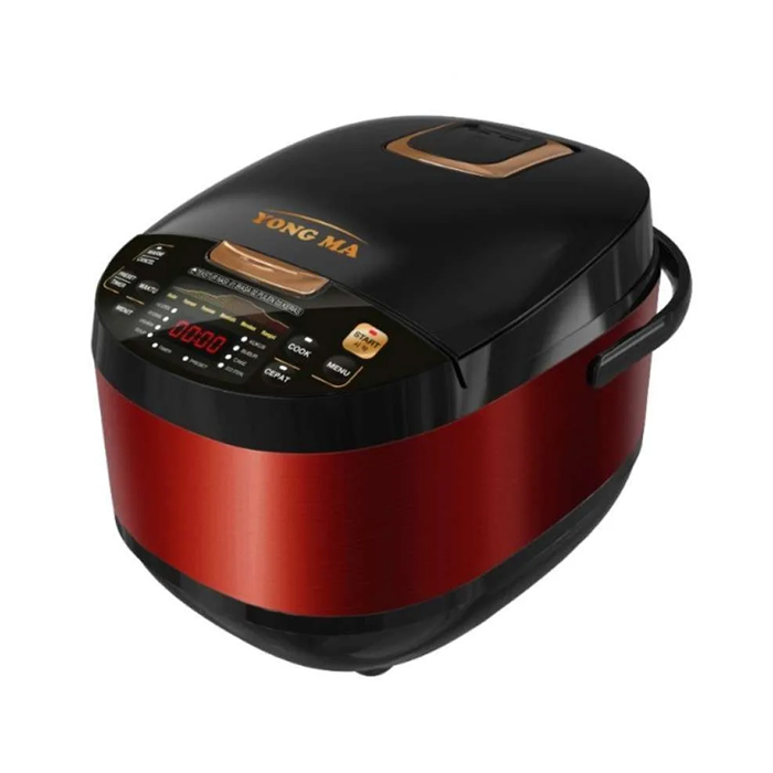Yong Ma Digital Rice Cooker 2L - SMC7047N | SMC-7047N Hitam Merah